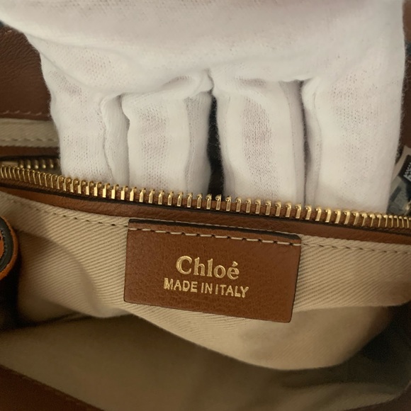 CHLOÉ Medium faye backpack - Picture 12 of 14